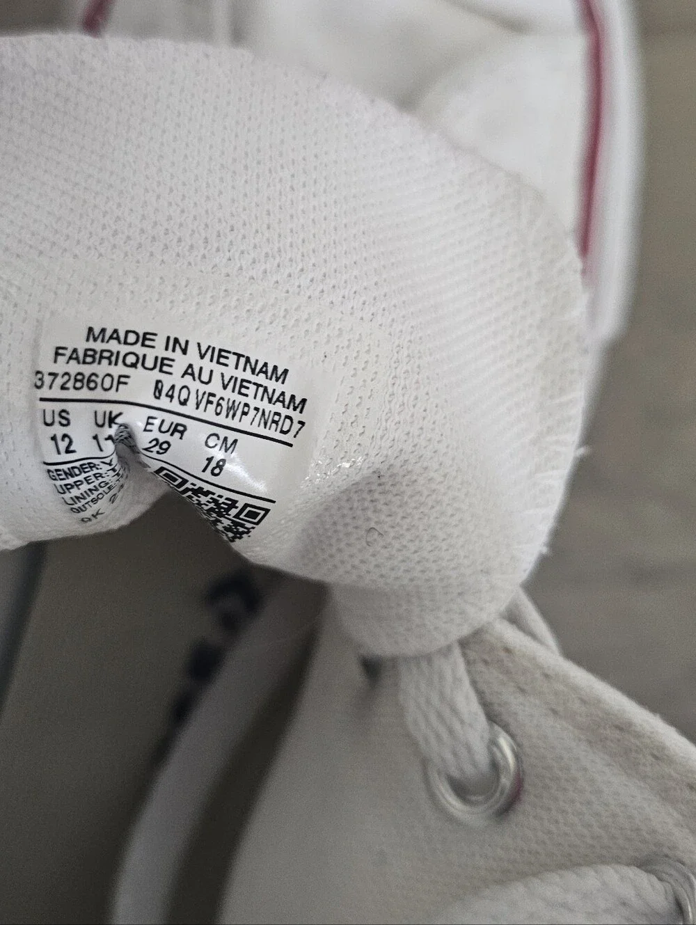 Converse size 12